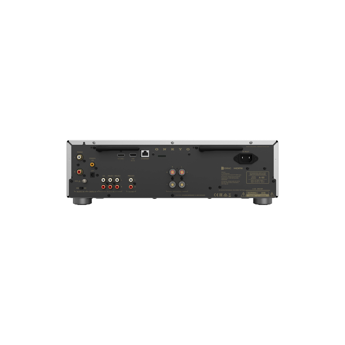 Onkyo A50S zilver