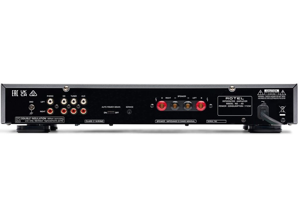 Rotel A8 zwart