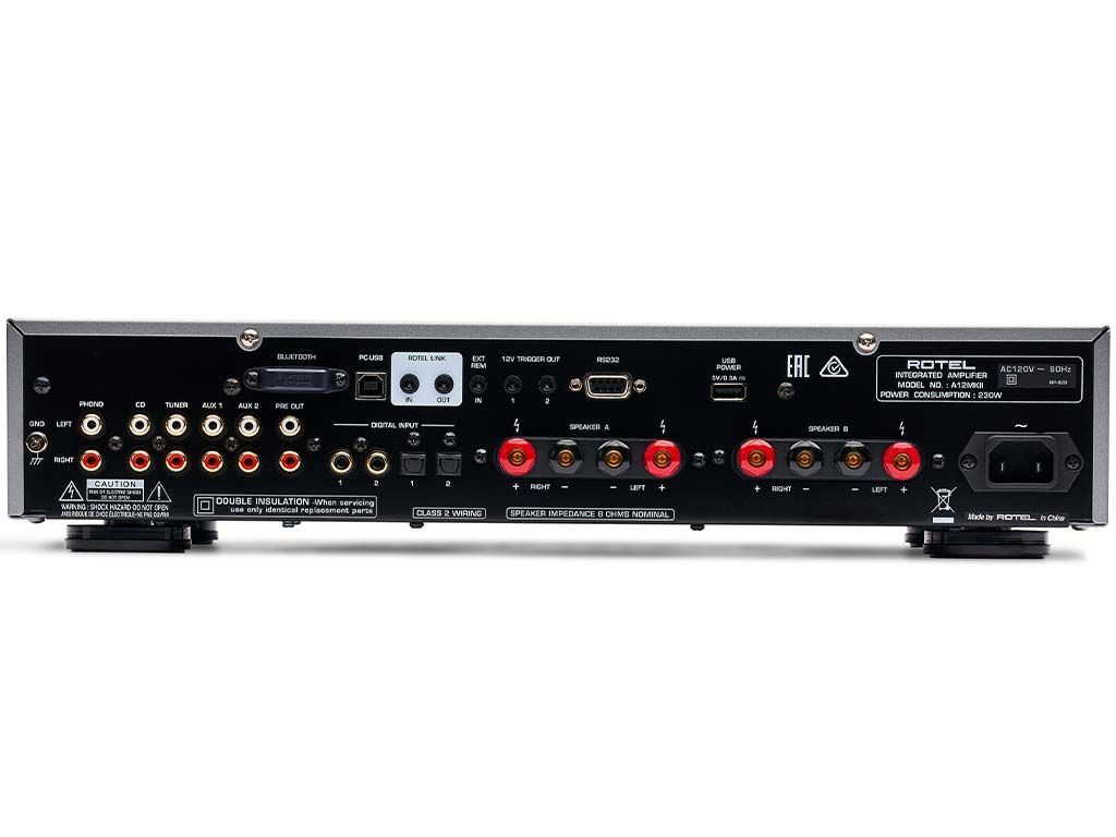 Rotel A12MKII zwart