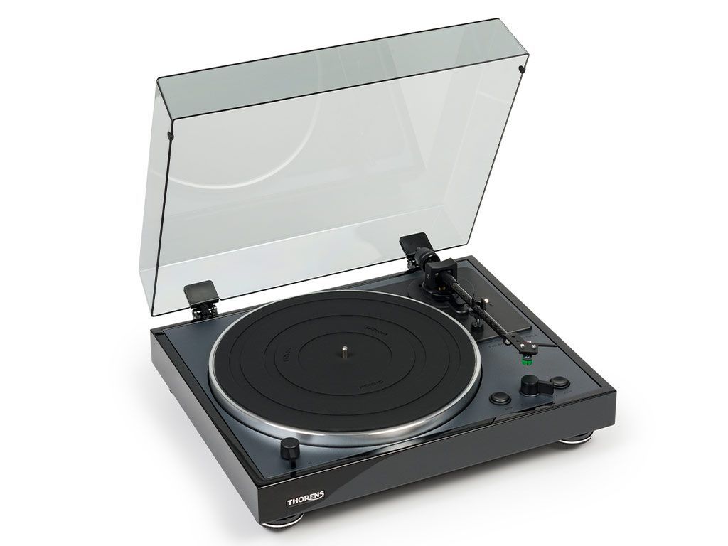 Thorens TD-102A zwart hoogglans