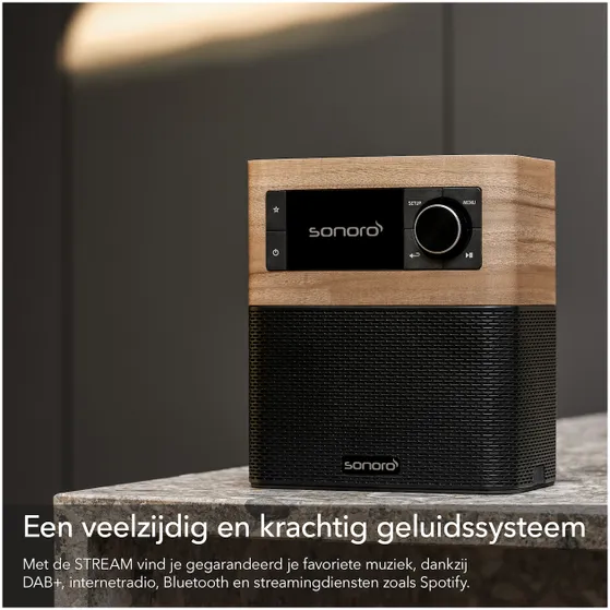 Sonoro Stream walnut
