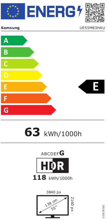 Samsung UE55M83HAUXXN