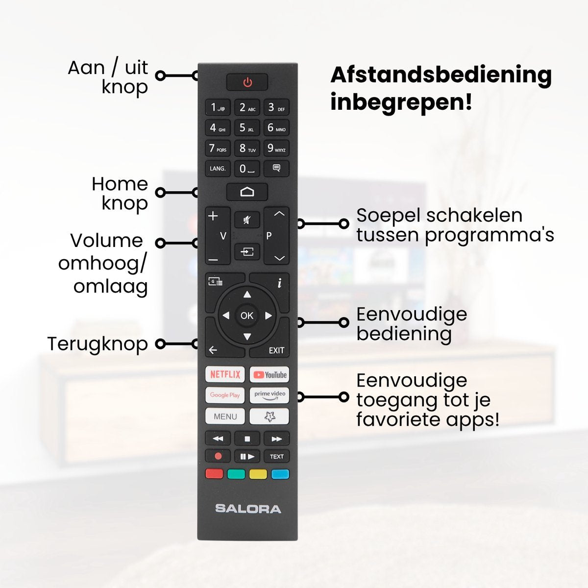 Salora QLED43TV