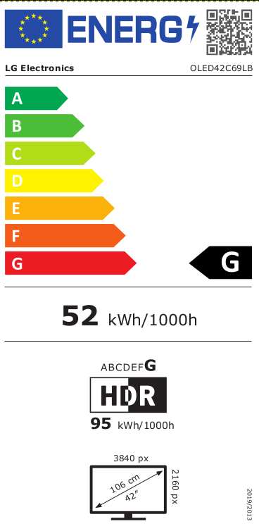 LG OLED42C69LB.AEU