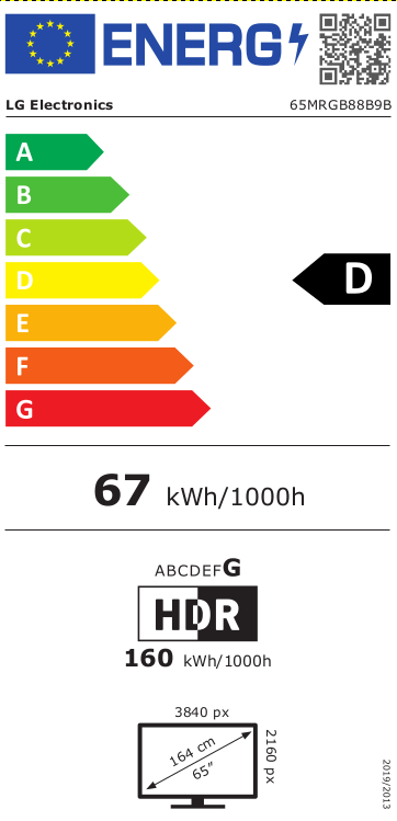 LG 65MRGB88B9B.AEU