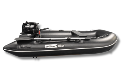 Nimarine MX 290 ALU Black Rhino Suzuki 4 pk rubberboot zwart