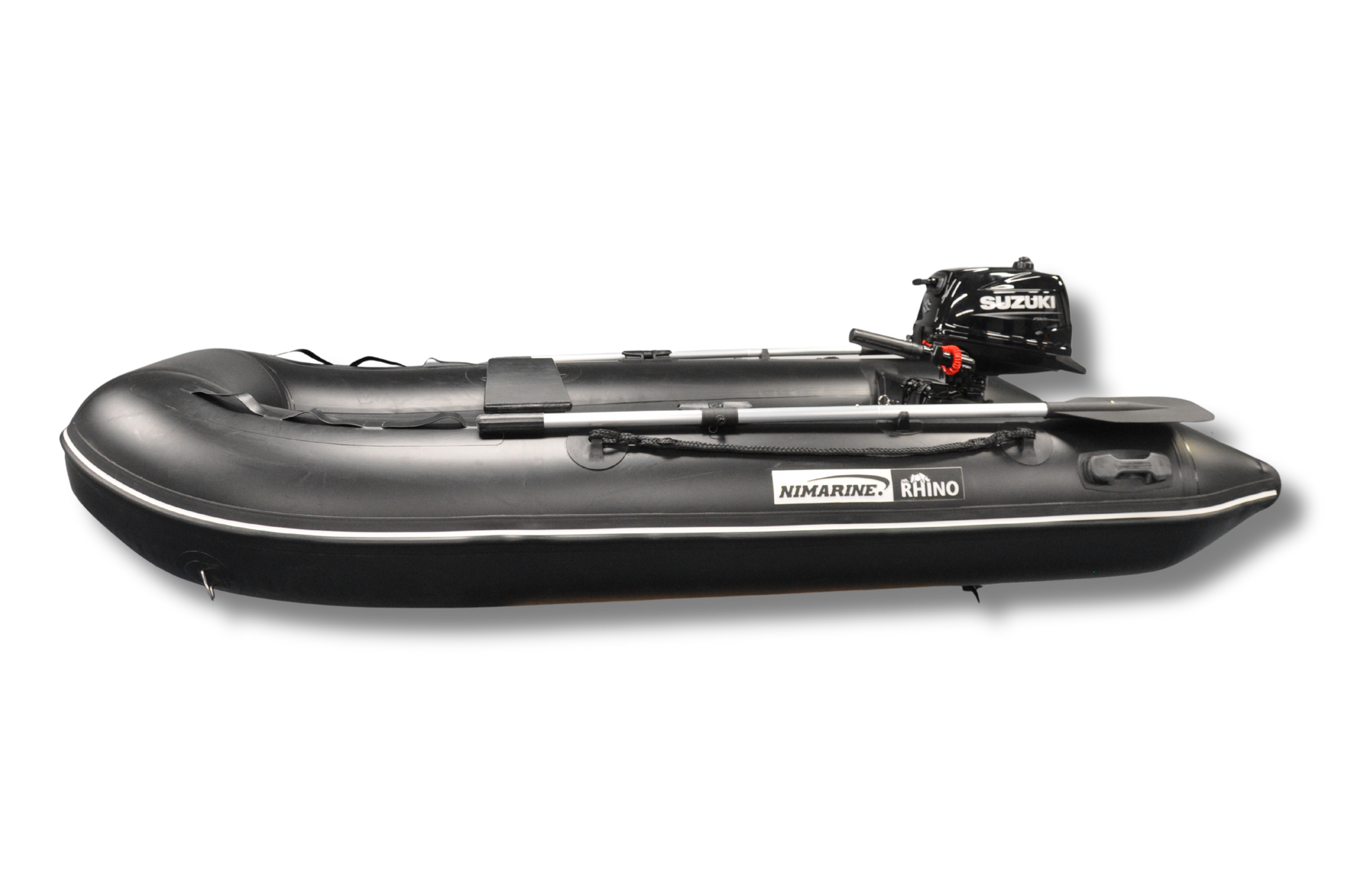 Nimarine MX 290 ALU Black Rhino Suzuki 5 pk rubberboot zwart