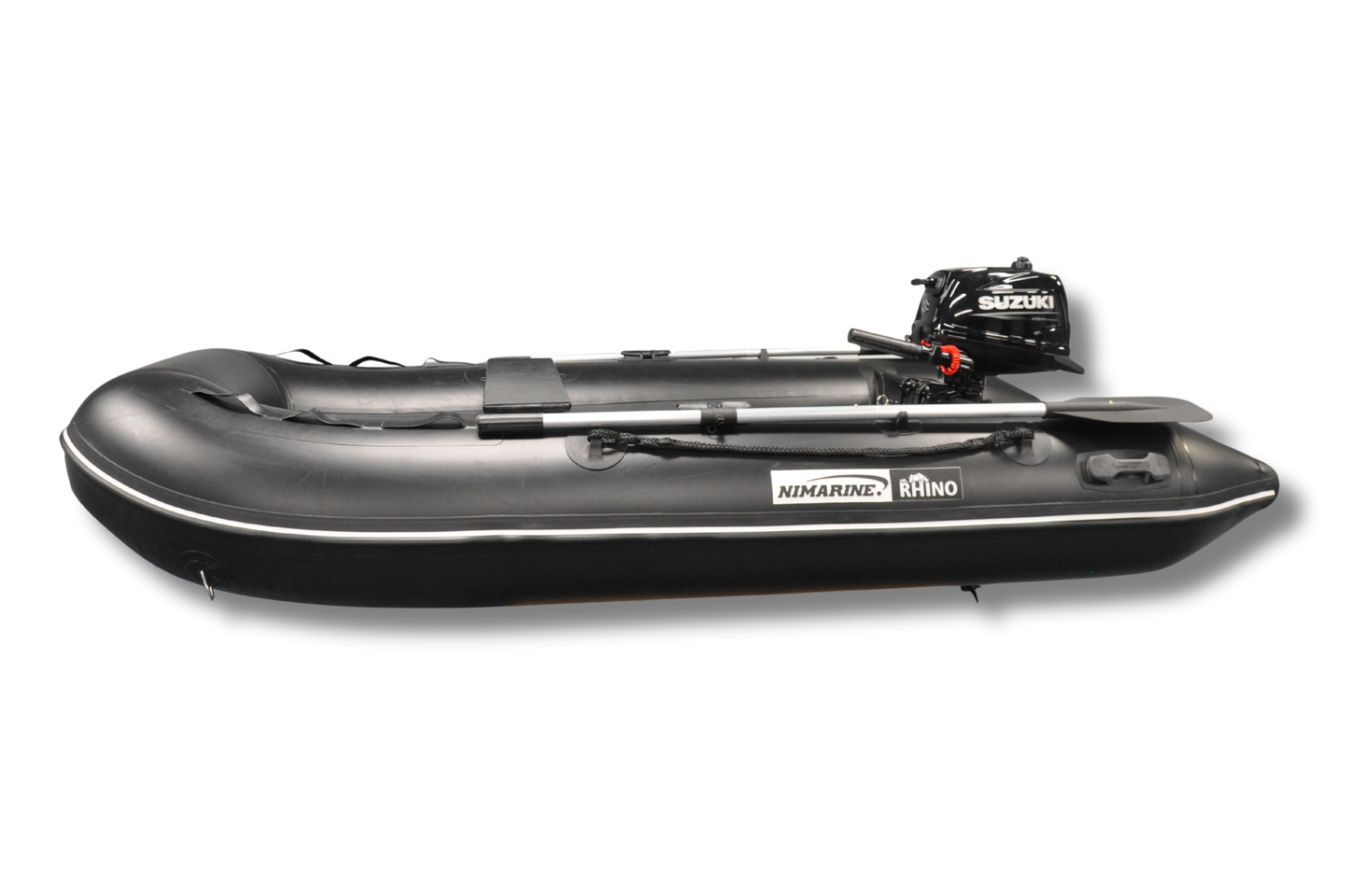 Nimarine MX 290 ALU Black Rhino Suzuki 6 pk rubberboot zwart