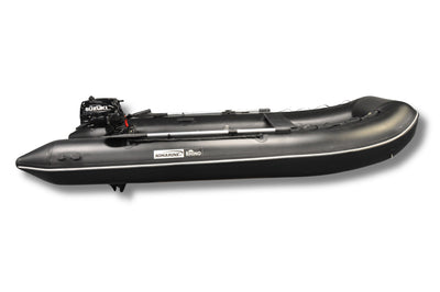 Nimarine MX 390 ALU Black Rhino Suzuki 5 pk rubberboot zwart